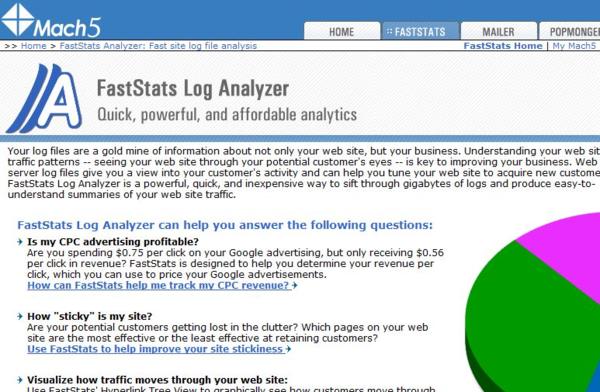 Log File Analysis - FastStats Log File Analyzer_ Quick, powerful