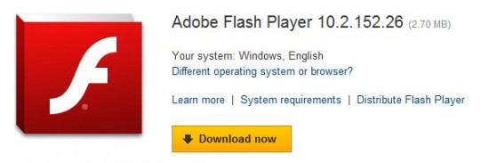 flash player 10.2