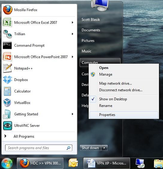 Using Virtual Private Networks In Windows 7