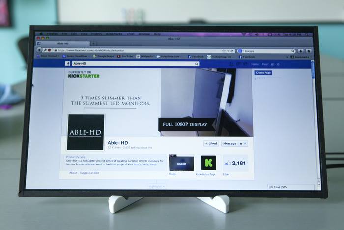 Able-HD: A Portable Monitor That Will Make Your Life Easier