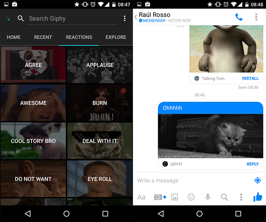 New Giphy Messenger from Facebook3