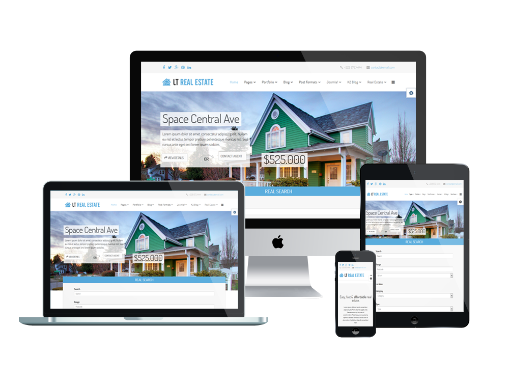 Choose The Joomla For Designing The Real Estate Website