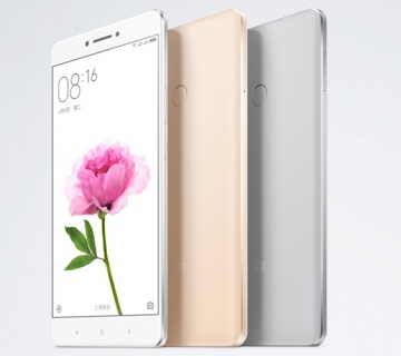 Xiaomi Mi Max Smartphone 6.4-Inch Display With Big 4,850 mAh Li-Polymer Battery