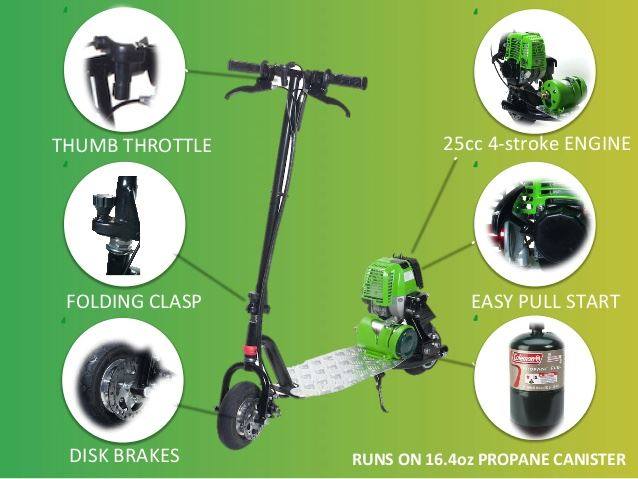 Facts About The Propane Powered Scooters